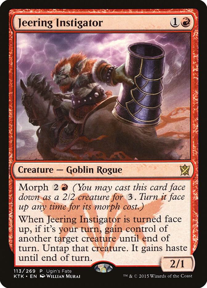Jeering Instigator [Ugin's Fate Promos] 113
