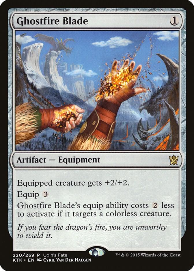Ghostfire Blade [Ugin's Fate Promos] 220