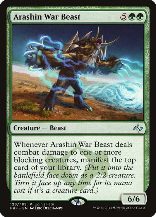 Arashin War Beast [Ugin's Fate Promos] 123