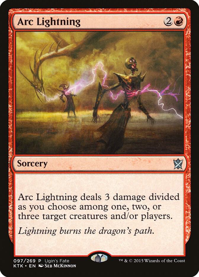 Arc Lightning [Ugin's Fate Promos] 97