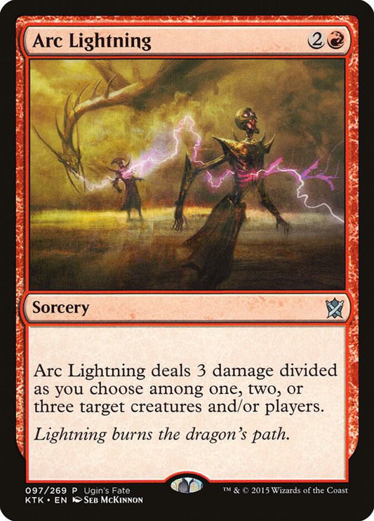 Arc Lightning [Ugin's Fate Promos] 97
