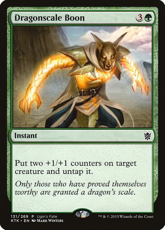 Dragonscale Boon [Ugin's Fate Promos] 131