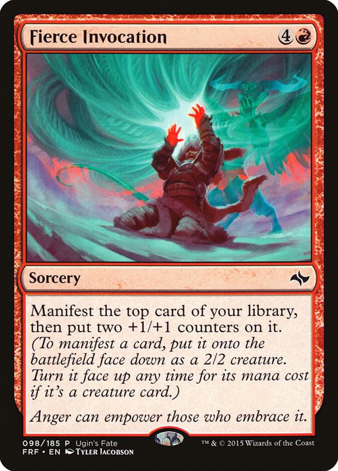 Fierce Invocation [Ugin's Fate Promos] 98