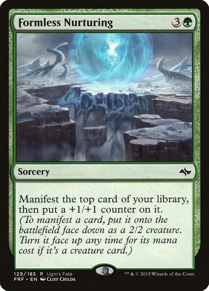 Formless Nurturing [Ugin's Fate Promos] 129