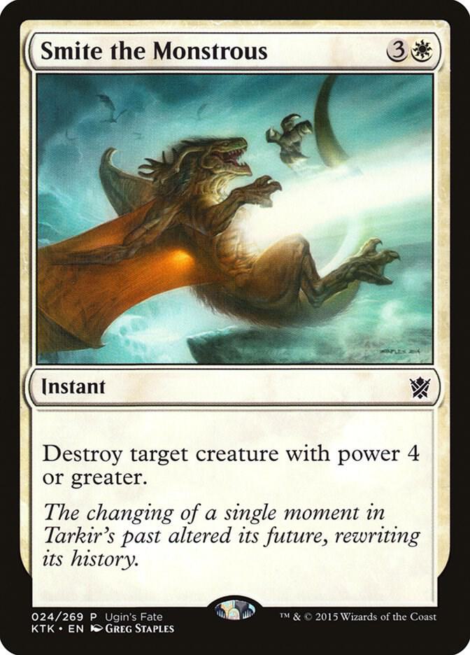 Smite the Monstrous [Ugin's Fate Promos] 24