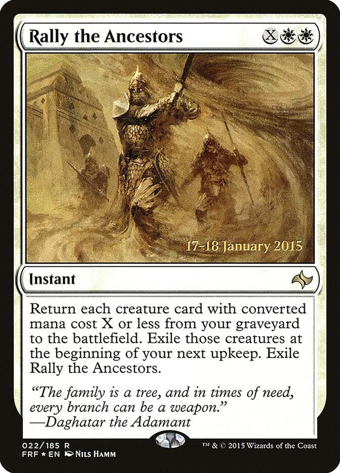 Rally the Ancestors [Prerelease Cards] 22