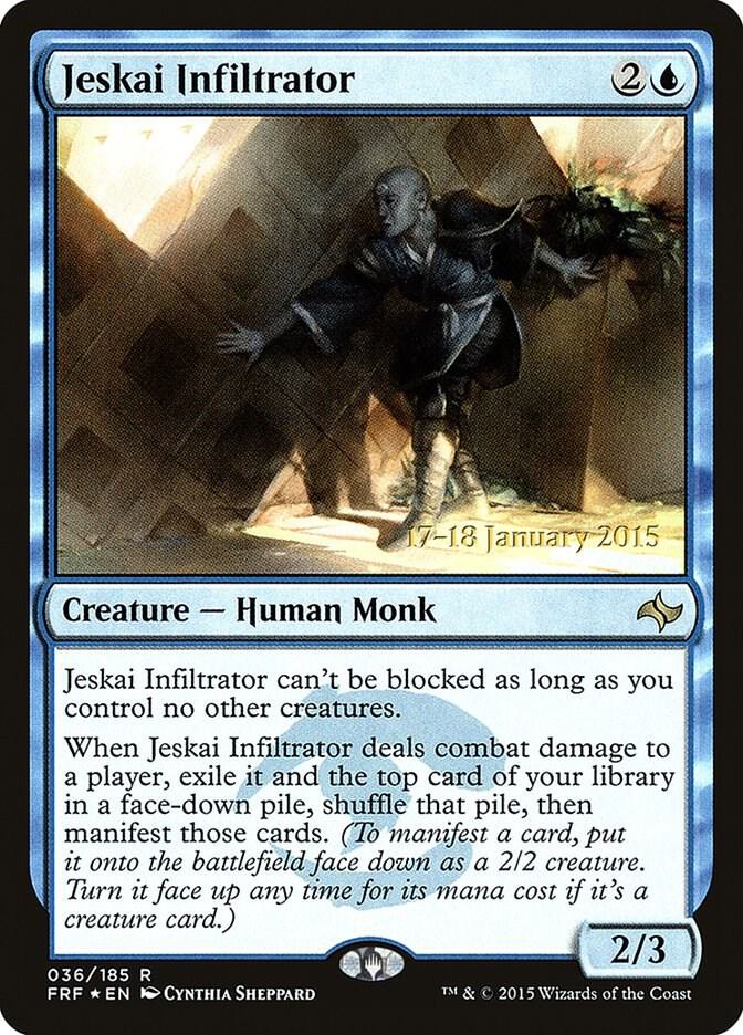 Jeskai Infiltrator [Prerelease Cards] 36