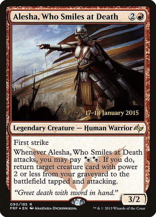 Alesha, Who Smiles at Death [Prerelease Cards] 90