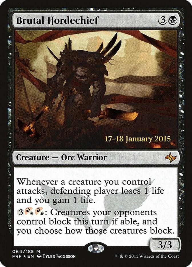 Brutal Hordechief [Prerelease Cards] 64