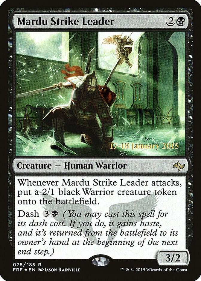 Mardu Strike Leader [Prerelease Cards] 75