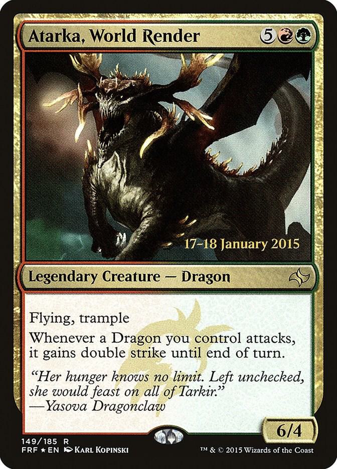 Atarka, World Render [Prerelease Cards] 149