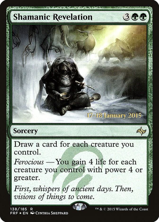 Shamanic Revelation [Prerelease Cards] 138