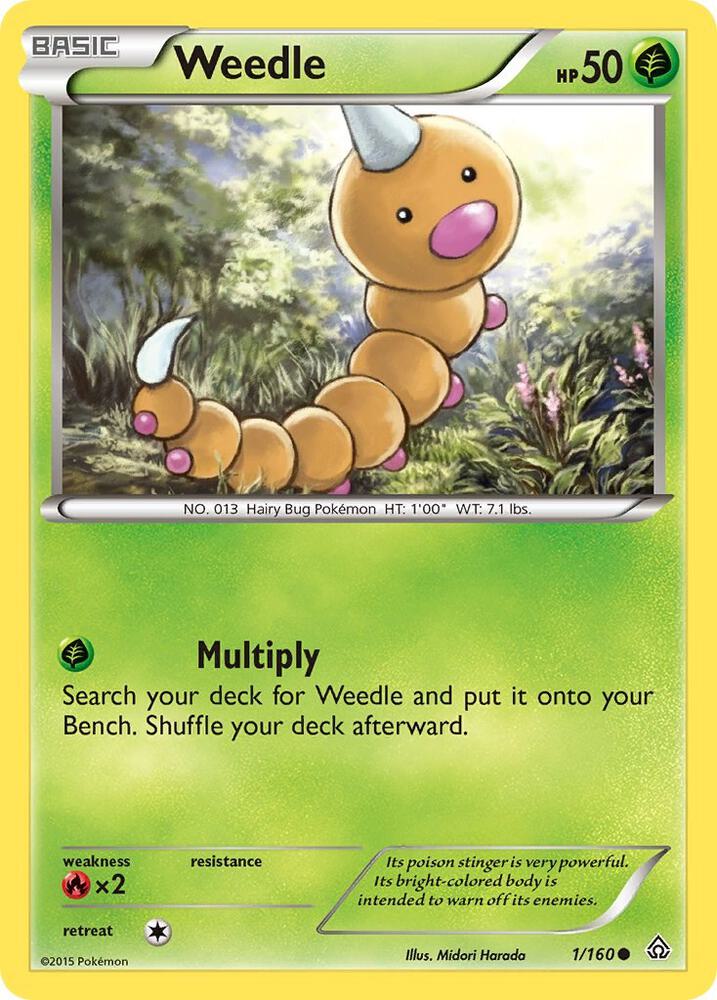 Weedle [XY - Primal Clash] 1/160