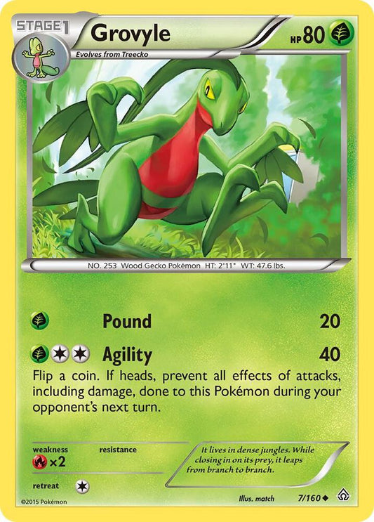 Grovyle [XY - Primal Clash] 7/160
