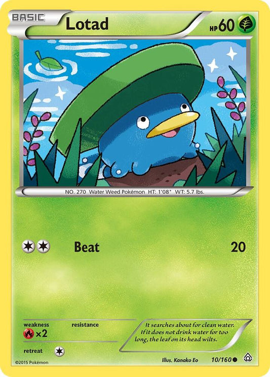 Lotad [XY - Primal Clash] 10/160
