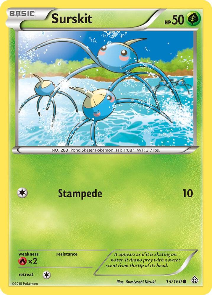 Surskit [XY - Primal Clash] 13/160