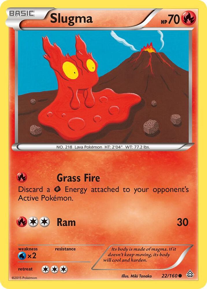 Slugma [XY - Primal Clash] 22/160