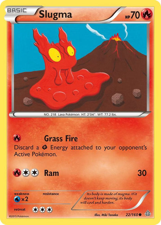 Slugma [XY - Primal Clash] 22/160