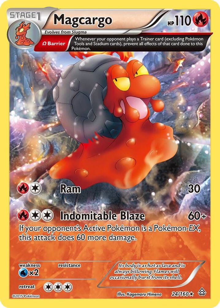 Magcargo (Omega) [XY - Primal Clash] 24/160