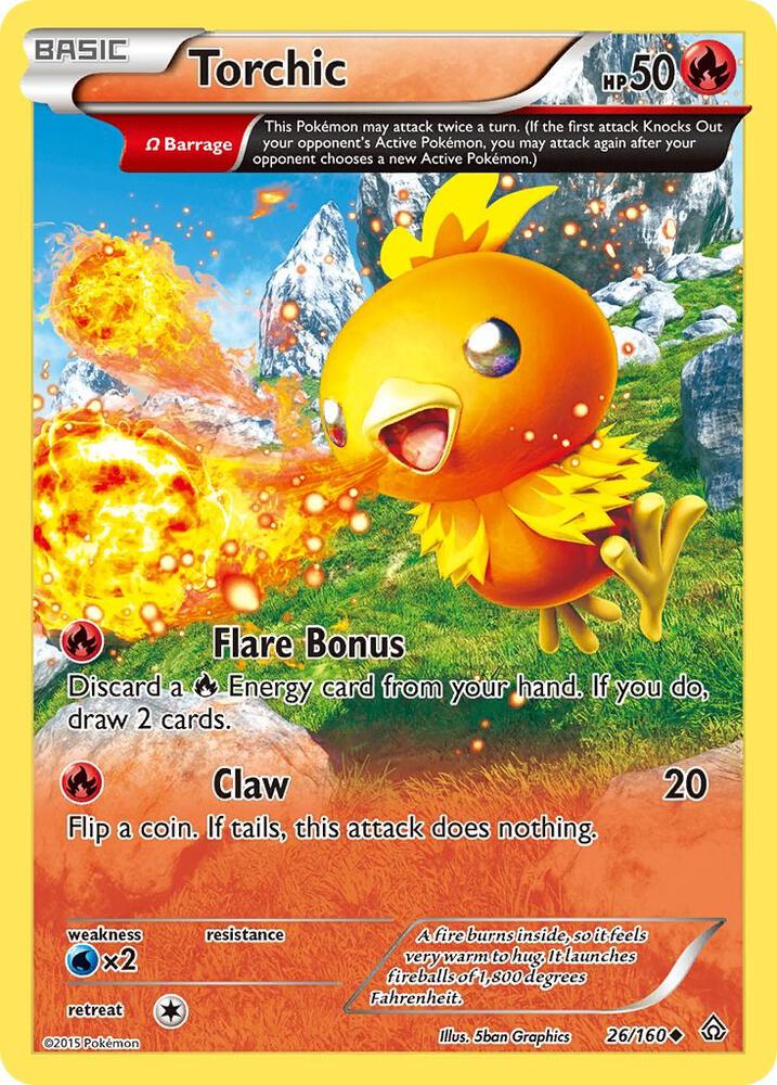Torchic (Omega) [XY - Primal Clash] 26/160
