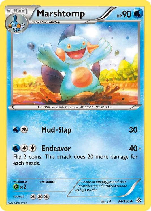 Marshtomp [XY - Primal Clash] 34/160