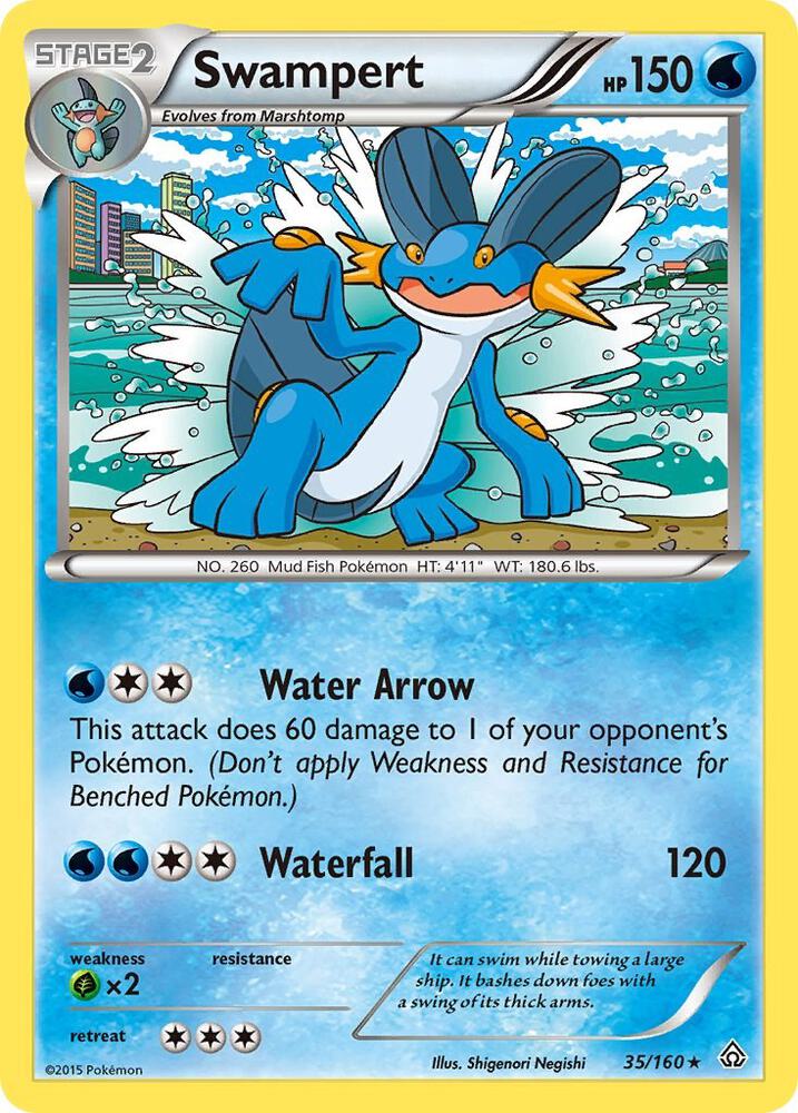 Swampert [XY - Primal Clash] 35/160