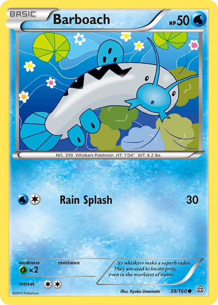 Barboach [XY - Primal Clash] 39/160