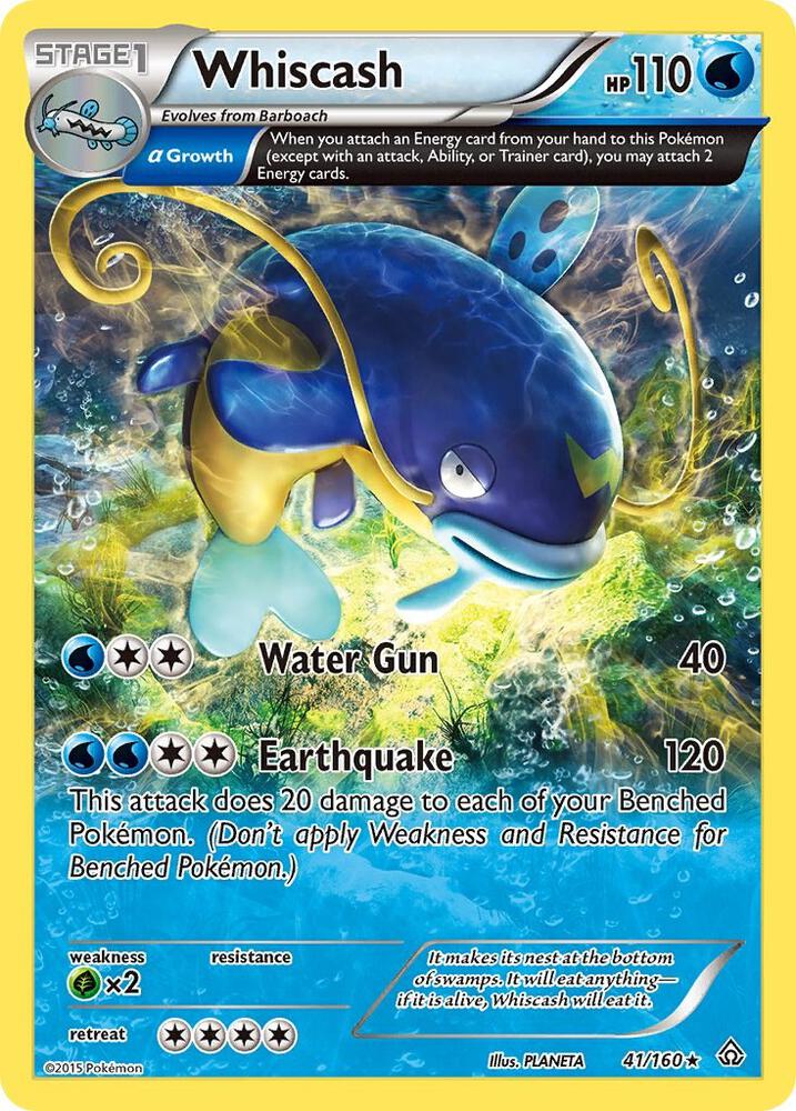 Whiscash (Alpha) [XY - Primal Clash] 41/160