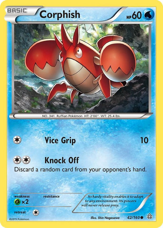 Corphish [XY - Primal Clash] 42/160