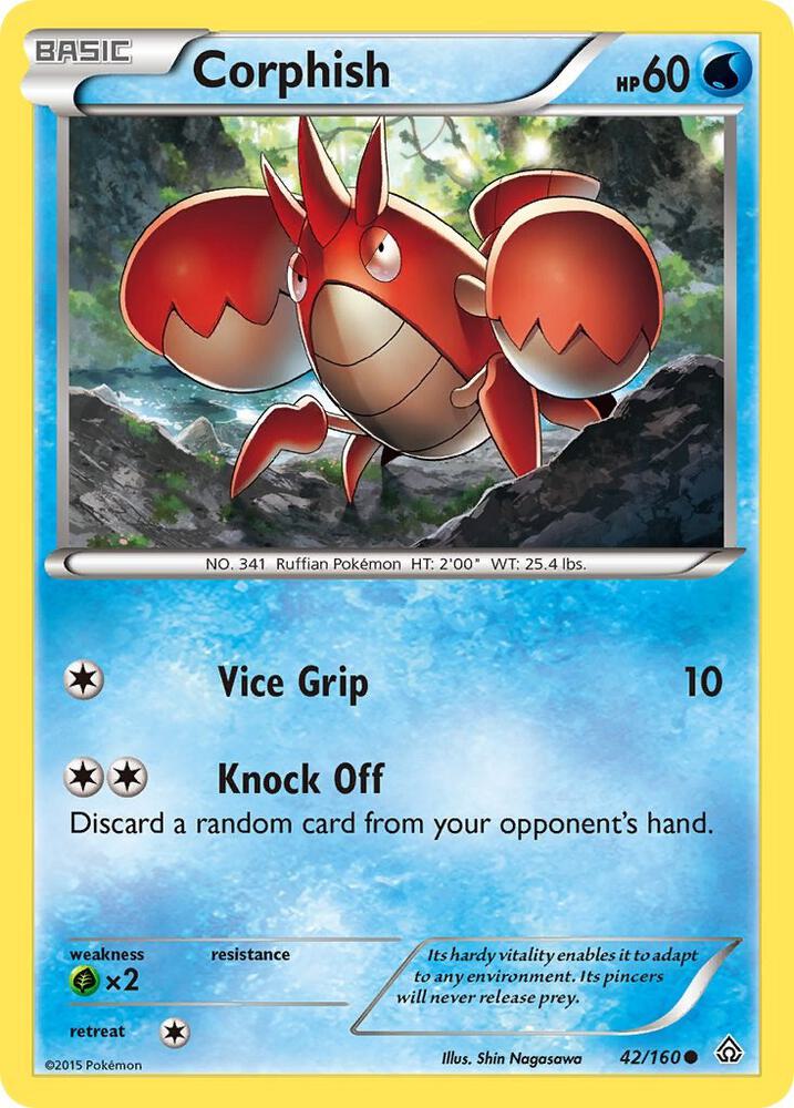 Corphish [XY - Primal Clash] 42/160
