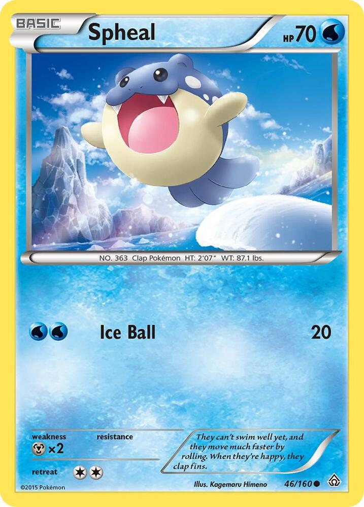 Spheal (46) [XY - Primal Clash] 46/160