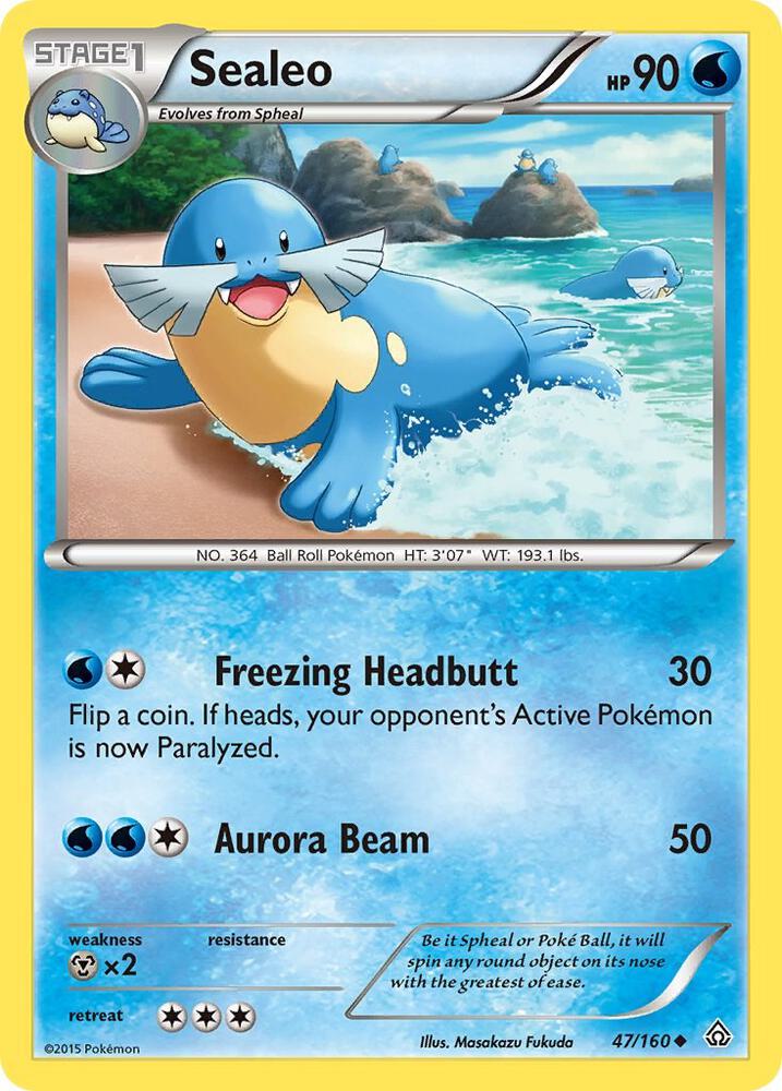 Sealeo [XY - Primal Clash] 47/160