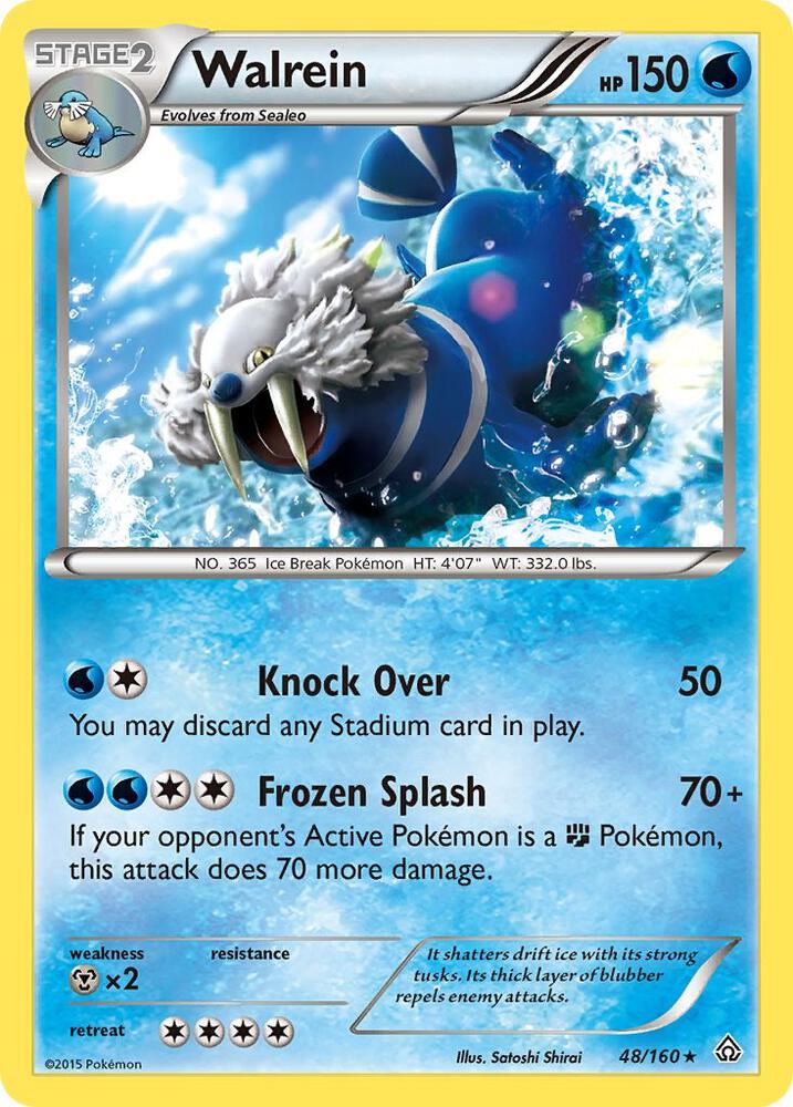 Walrein [XY - Primal Clash] 48/160