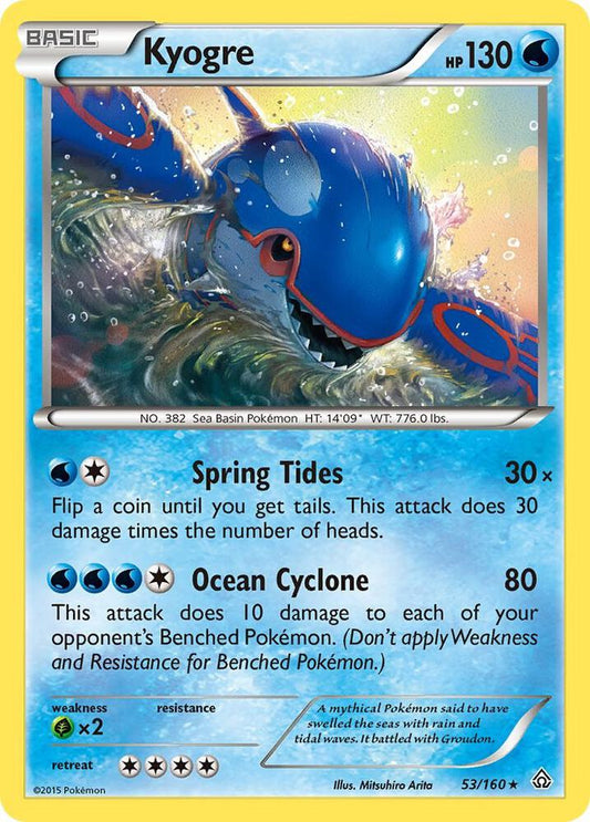 Kyogre [XY - Primal Clash] 53/160