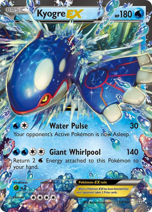 Kyogre EX [XY - Primal Clash] 54/160