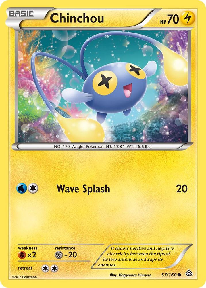 Chinchou [XY - Primal Clash] 57/160