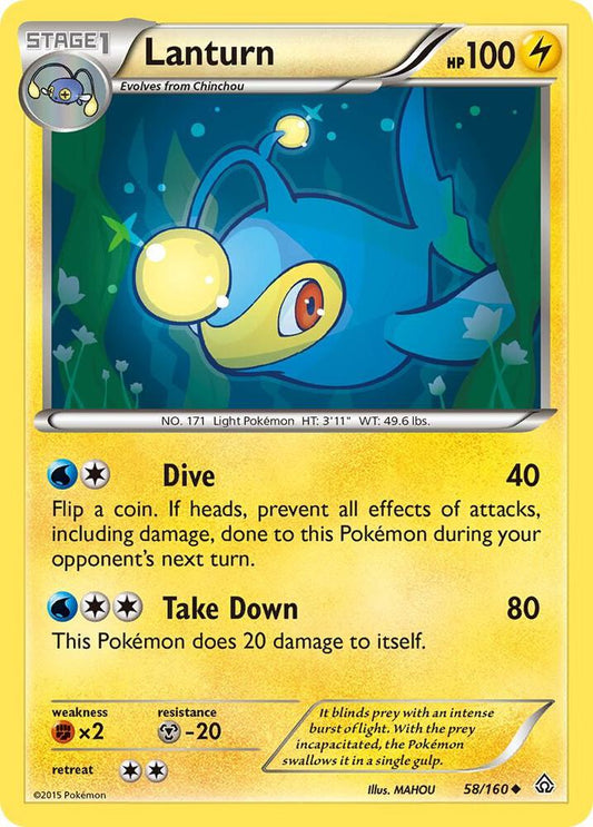 Lanturn [XY - Primal Clash] 58/160