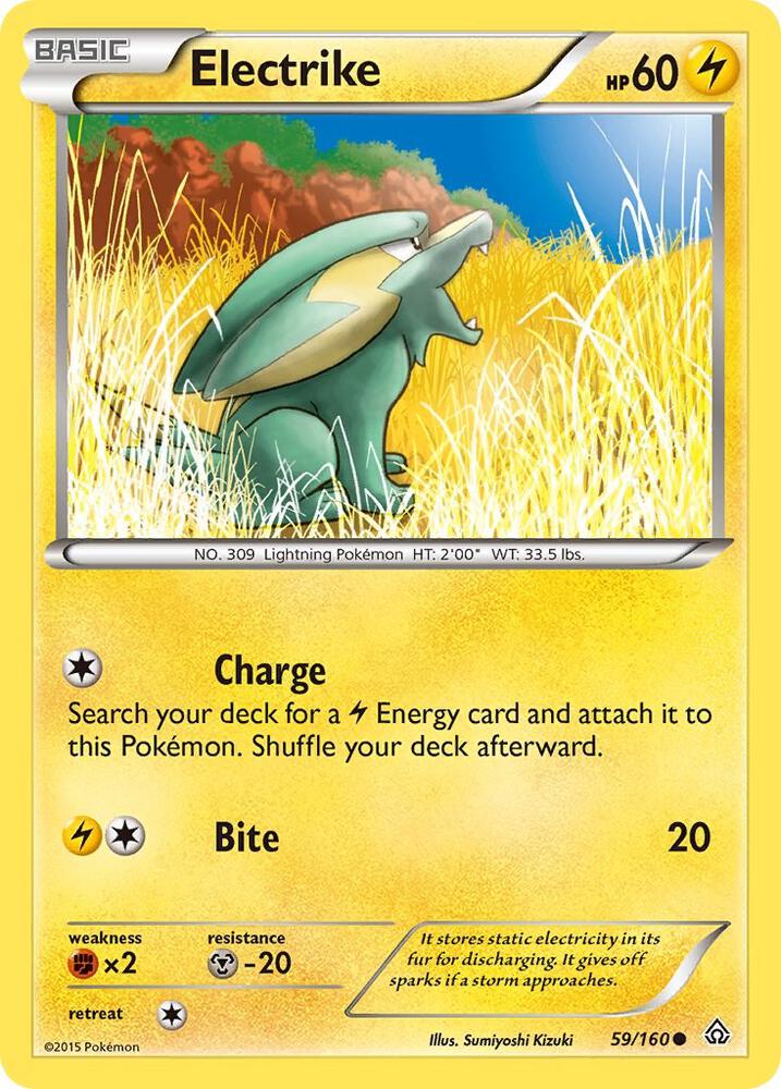Electrike [XY - Primal Clash] 59/160