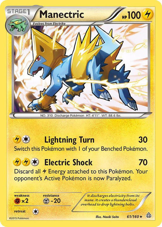 Manectric [XY - Primal Clash] 61/160