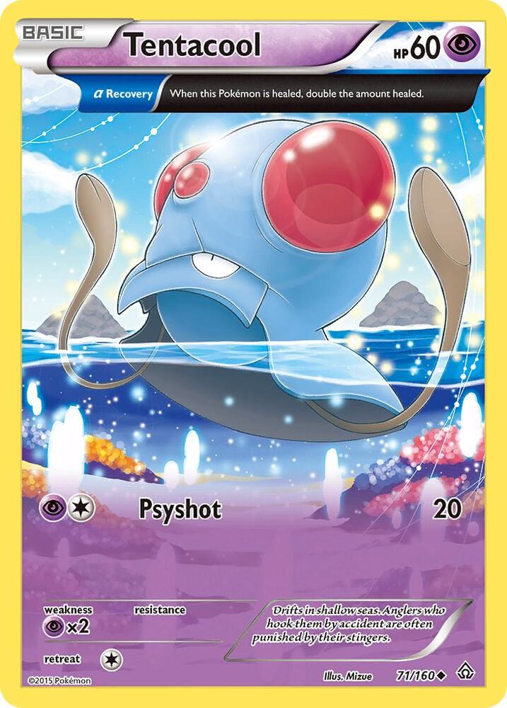 Tentacool (Alpha) [XY - Primal Clash] 71/160