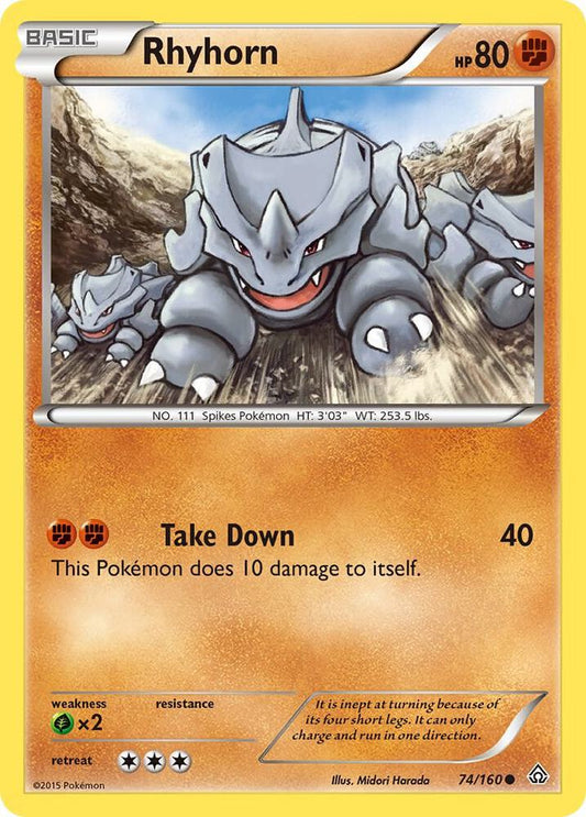 Rhyhorn [XY - Primal Clash] 74/160