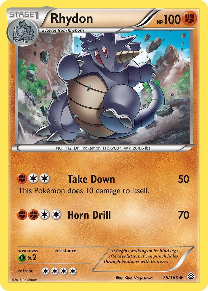Rhydon [XY - Primal Clash] 75/160