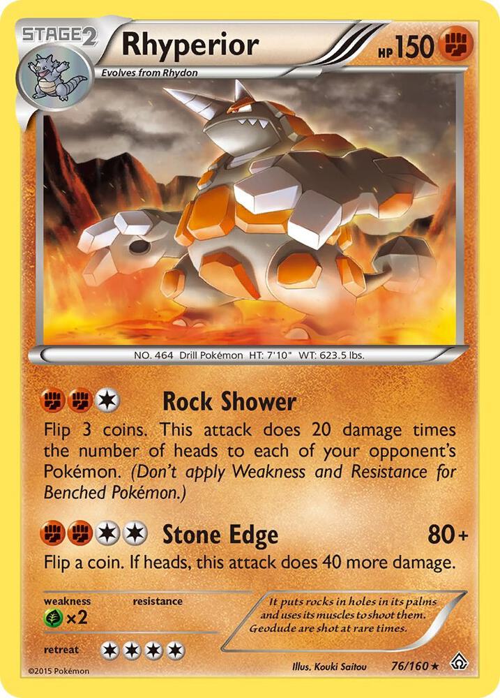 Rhyperior [XY - Primal Clash] 76/160