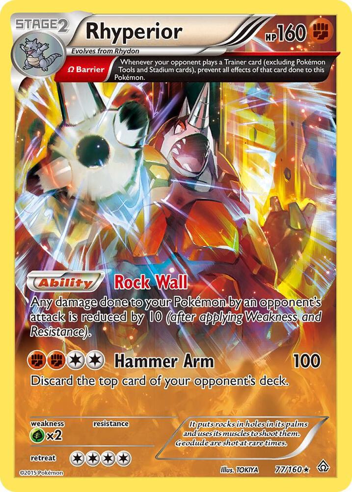 Rhyperior (Omega) [XY - Primal Clash] 77/160