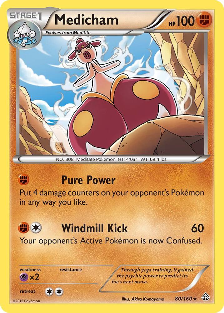 Medicham [XY - Primal Clash] 80/160