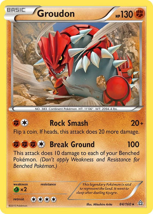 Groudon [XY - Primal Clash] 84/160