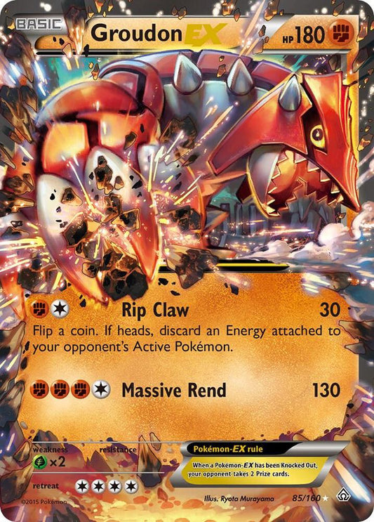 Groudon EX [XY - Primal Clash] 85/160