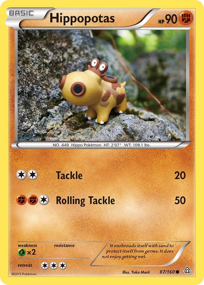Hippopotas [XY - Primal Clash] 87/160