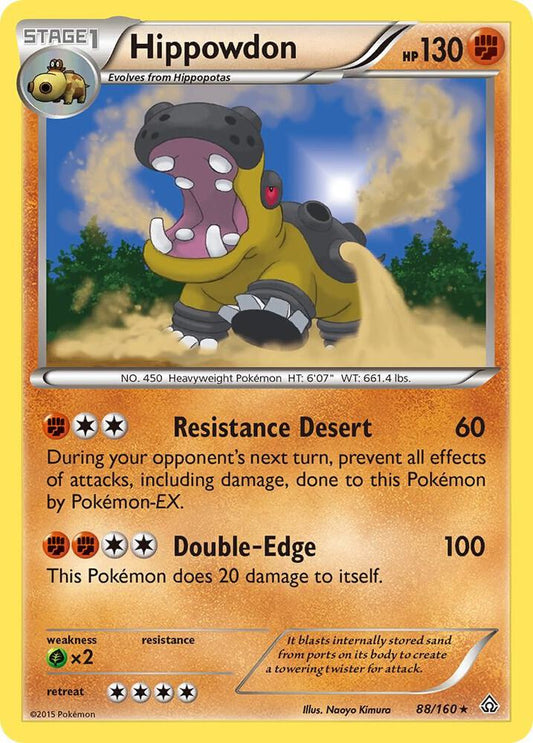 Hippowdon [XY - Primal Clash] 88/160