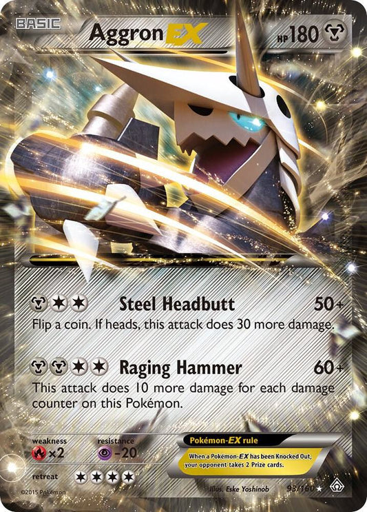 Aggron EX [XY - Primal Clash] 93/160